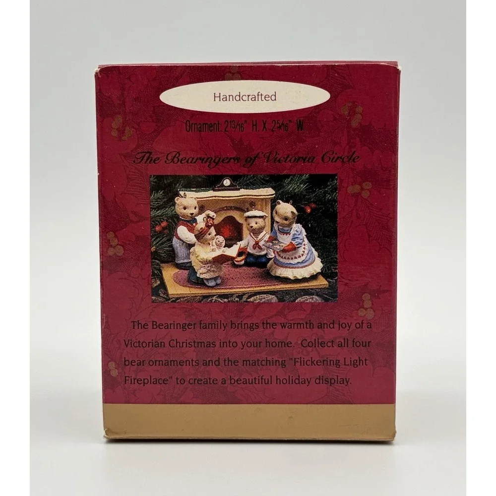 1993 Hallmark Keepsake Ornament Mama Bearinger Bear 2nd The Bearingers Vintage